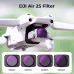 K&F Concept DJI Drone AIR 2S HD Filter Set (ND8/PL+ND16/PL+ND32/PL+ND64/PL) with a Set of Propellers