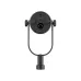 CasterMic P60D microphone rear view with USB-C, XLR and adjustment controls