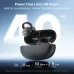 Product display of EarFun Clip 2 earbuds and case, emphasizing the 40-hour total playtime.