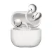 Open white charging case holding HUAWEI FreeClip 2 earbuds with short curved metallic stems and glossy finish.