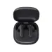 QCY Buds QT43 earbuds, front view in open charging case with earbuds docked and ready for use