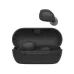 Front shot of Sony WF-C710N Earbuds in black case with one earbud elevated to highlight compact wireless form.