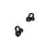 Vyvylabs OWS30 black earbuds pair with open-ear hook style floating on clean background modern wireless audio device