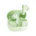 XO X34 Earbuds mint green edition in open charging case, angled front view with earbuds displayed