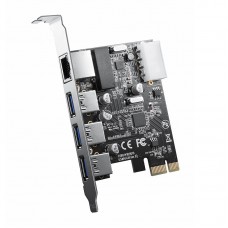 ORICO PNU-3A1R-BK Pci Express/Expansion Gigabit Lan Card