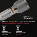 Close-up of Philips SFL2243/56 Torch Light Type-C charging port with waterproof IP55 rating and battery indicators.
