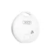 Front view of XO LP01 Anti-Lost Device Smart Tracker showing compact round design with XO branding