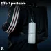 Portable lifestyle view of the Jisulife Outdoor Fan Ultra1 attached to a backpack emphasizing lightweight and travel‑friendly design.
