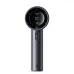 Front view of the Jisulife Pro1 Youth Edition Mini Handheld Fan in blue displaying its sleek body and centered control button.