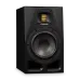Angled front view of the ADAM Audio A7V Studio Monitor Speaker highlighting its woofer and precision tweeter design.
