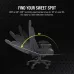 Corsair TC100 RELAXED Fabric Gaming Chair Grey