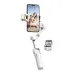 Lifestyle view of Hohem iSteady V3 Ultra Gimbal Stabilizer holding smartphone with LED light and detachable remote.