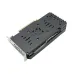 Rear view of AFOX GeForce RTX 3050 8GB GDDR6 dual fan graphics card showing metal backplate design.