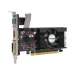 AFOX NVIDIA GeForce GT 710 graphics card with cooling fan, PCIe connector, and VGA, HDMI, DVI outputs