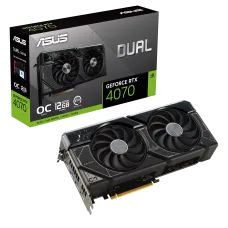 ASUS Dual GeForce RTX 4070 OC Edition 12GB GDDR6X Graphics Card