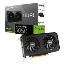 ASUS Dual GeForce RTX 5050 8GB GDDR6 Graphics Card