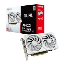 ASUS Dual Radeon RX 9060 XT 16GB GDDR6 White Edition Graphics Card