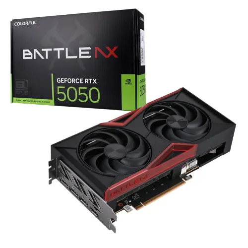 Colorful GeForce RTX 5050 NB Battle AX DUO 8GB-V GDDR6 Graphics Card
