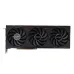 Colorful GPU with triple-fan cooling, black-red design, and PCIe connector for gaming or workstation builds.
