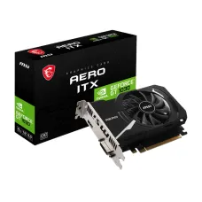 MSI GeForce GT 1030 AERO ITX OC 4GB GDDR4 Graphic Card