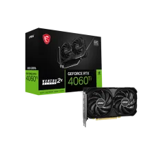 MSI GeForce RTX 4060 Ti 8G VENTUS 2X BLACK E1 OC 8GB GDDR6 Graphics Card