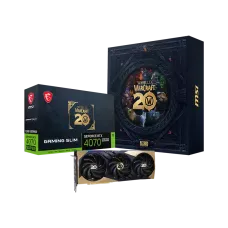 MSI GeForce RTX 4070 SUPER 12G GAMING SLIM World of Warcraft EDITION GDDR6X Graphics Card