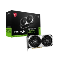 MSI GeForce RTX 4070 VENTUS 2X E 12G OC GDDR6X Graphics Card