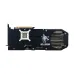 Backplate view of PowerColor Hellhound RX 9070 GPU with metal design, vents, and Hellhound wolf logo branding