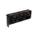 Angled front-side view of PowerColor Reaper AMD Radeon RX 9070 GRE 12GB Graphics Card with triple fans.