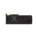 Backplate view of PowerColor Reaper AMD Radeon RX 9070 GRE 12GB Graphics Card with metal reinforcement design.