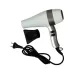 Display of Kemey KM-5813 Hair Dryer with detachable nozzle, black cord, and ergonomic handle design.