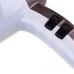Handle close-up of Kemey KM-5813 Hair Dryer showing dual black switches with heat and airflow settings.