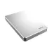 Front angled view of the Netac K330 1TB USB 3.0 Portable External HDD highlighting its metallic finish and compact portable design