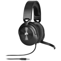 Corsair HS55 Stereo 3.5mm Wired Gaming Headphone Carbon