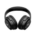 A head-on view of the black A4tech Bloody M320 wireless over-ear headphones, showing the padded earcups and logo.