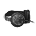 Front angled view of Audio Technica ATH-R30x Studio Headphone with circular open-back grille and padded headband.