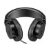 Front‑facing view of the Boya HP3 Wired Over‑ear Headphone emphasizing its over‑ear design and padded headband.