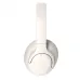 White WH05A Go Vibe headphone side profile with minimal design, padded earcup and GO logo on headband