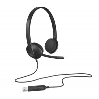 Logitech H340 Stereo USB Headset with Microphone 