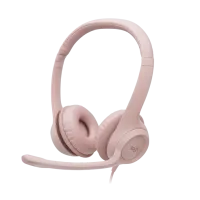 Logitech H390 Stereo USB Headset Rose with Microphone