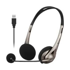 Verbatim Noise Cancelling Headset with Boom Mic #66556