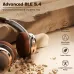 Weofly Nova ANC Bluetooth Headphone shown in a close-up layout highlighting advanced BLE 5.4 features and design details.