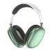Angled lifestyle view of the XO BE25 Wireless Bluetooth Headphone resting on a metallic surface with earcups displayed