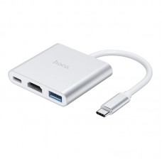 Hoco HB14 Easy use 3-in-1 USB Type-C Hub