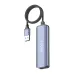 LDNIO DS-114U USB 3.0 hub with single port, aluminum body, braided cable and compact portable design