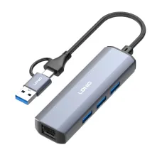 LDNIO DS-124UC 4-in-1 Dual Mode Hub