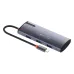 LDNIO DS-15U USB 3.0 hub with 3 ports, slim aluminum casing and Type-C connector for fast data transfer