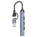 Slim LDNIO DS-64U USB hub featuring USB 3.0 port, multiple USB 2.0 ports and flexible cable for everyday connectivity