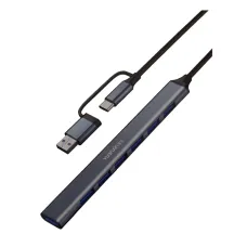 Yuanxin YXH-61 USB & Type-C Male to Hexa USB Female Hub