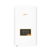 Front view of Solis S5-GR3P5K 5KW Three Phase On-Grid Solar Inverter with white casing and LCD display